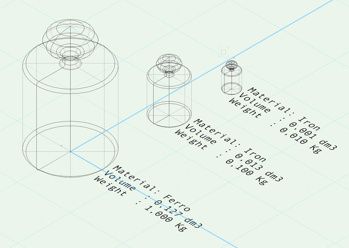 Weight Info Note on Drawing